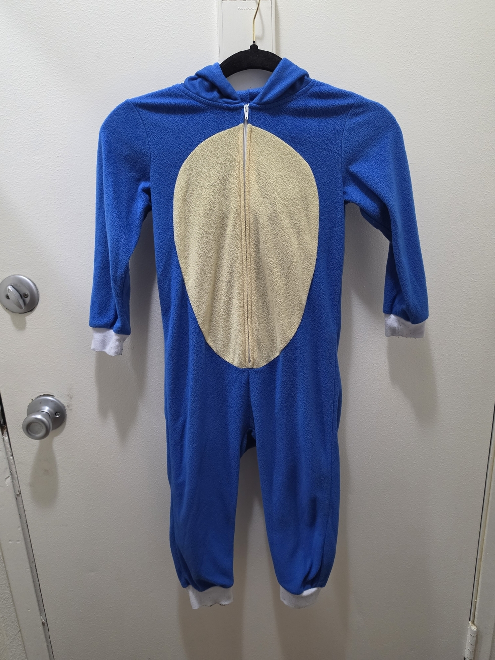 ​Target Boys' Sonic the Hedgehog Union Suit Fleece Onesie Pajamas Size XS 4/5